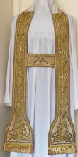 White Preaching Stole